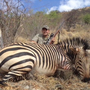 Hunting Hartmann's Zebra in Namibia