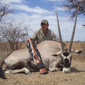 Hunting Gemsbok in Namibia