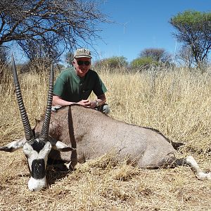 Hunting Gemsbok in Namibia