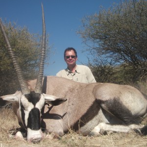 Hunting Gemsbok in Namibia