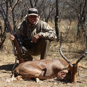 Hunting Impala in Namibia