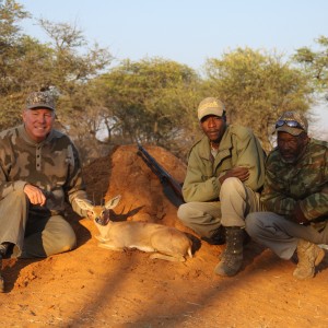 Hunting Steenbok in Namibia