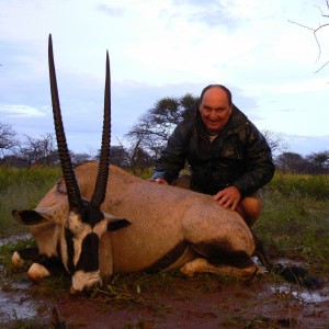 Hunting Gemsbok in Namibia