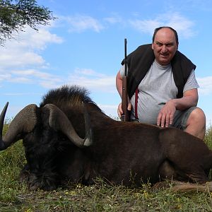 Hunting Black Wildebeest in Namibia