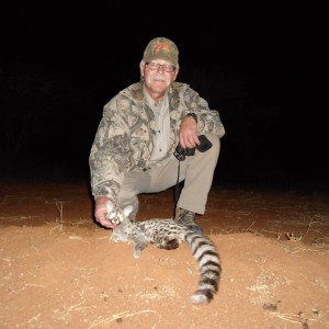 Hunting Genet Cat in Namibia