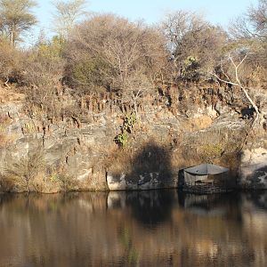 Otjikoto Lake in Namibia