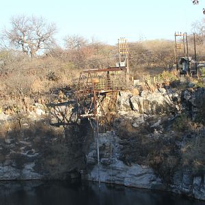 Otjikoto Lake in Namibia