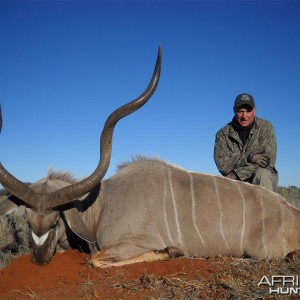 Kudu hunted with Wintershoek Johnny Vivier Safaris