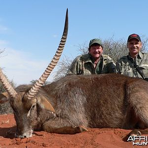 Waterbuck hunted with Wintershoek Johnny Vivier Safaris