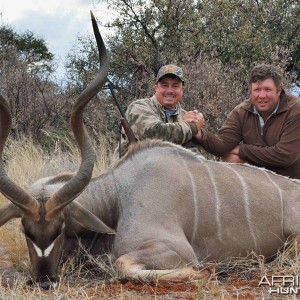 Kudu hunted with Wintershoek Johnny Vivier Safaris