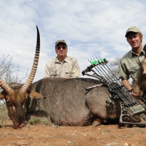 Waterbuck hunted with Wintershoek Johnny Vivier Safaris