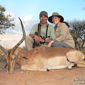 Impala hunted with Wintershoek Johnny Vivier Safaris