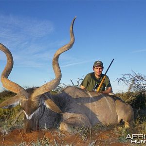 Kudu hunted with Wintershoek Johnny Vivier Safaris