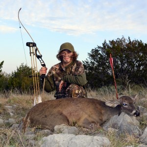 First whitetail with recurve