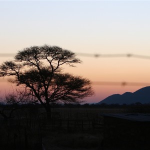 My first Namibian Sunset