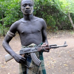 Armed Ethiopian