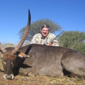 30 3/4 waterbuck, Ozondjahe, Namibia May 2009