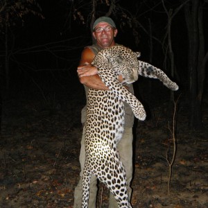 Leopard from the Selous Tanzania