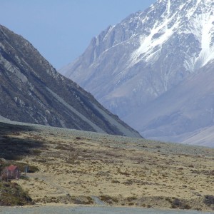 Godley valley. Thar country. New Zealand