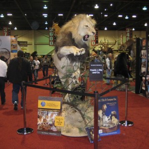 Taxidermy at Safari Club International Convention