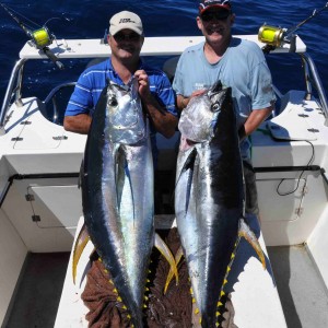 Deap Sea fishing off Cape Point South Africa in the Canyon area