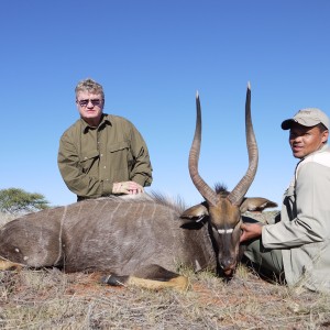 Nyala hunt with Wintershoek Johnny Vivier Safaris