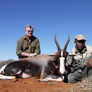 Bontebok hunt with Wintershoek Johnny Vivier Safaris