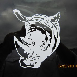 Rhino Decal Stickers