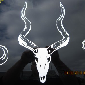 Kudu Decal Stickers