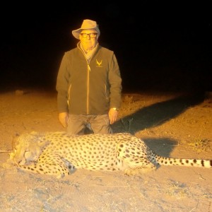 Hunting Cheetah in Namibia with Ozondjahe Hunting Safaris