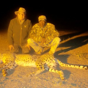 Hunting Cheetah in Namibia with Ozondjahe Hunting Safaris