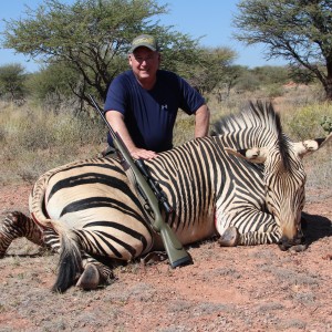 Namibia Hartman's zebra