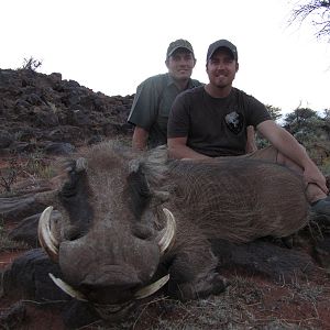 Warthog hunt with Wintershoek Johnny Vivier Safaris