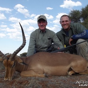 Impala hunt with Wintershoek Johnny Vivier Safaris