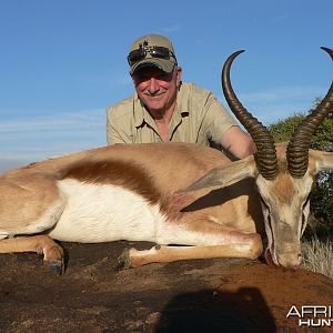 Springbok hunt with Wintershoek Johnny Vivier Safaris