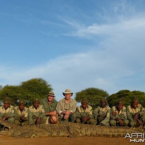 Croc hunt with Wintershoek Johnny Vivier Safaris