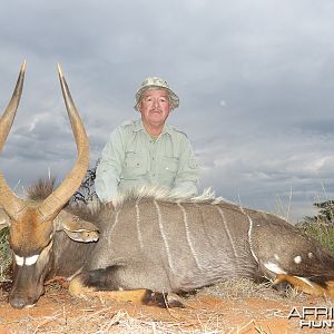 Nyala hunt with Wintershoek Johnny Vivier Safaris