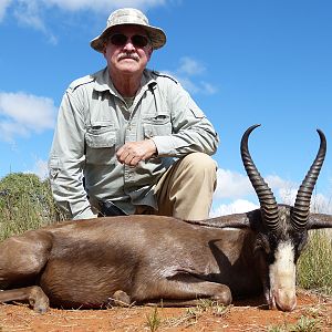 Black Springbok hunt with Wintershoek Johnny Vivier Safaris