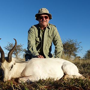 White Springbok hunt with Wintershoek Johnny Vivier Safaris