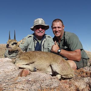 Klipspringer hunt with Wintershoek Johnny Vivier Safaris