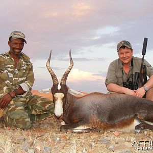 Blesbok hunt with Wintershoek Johnny Vivier Safaris