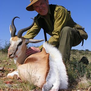 Springbok hunt with Wintershoek Johnny Vivier Safaris