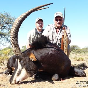 Sable hunt with Wintershoek Johnny Vivier Safaris