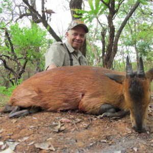 Red Flanked Duiker hunt with CAWA in CAR