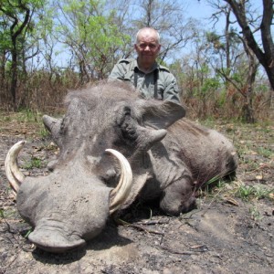 Warthog hunt with CAWA in CAR