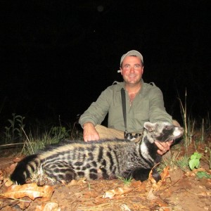 Civet hunt with CAWA in CAR