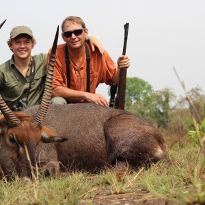 Waterbuck hunt with CAWA in CAR