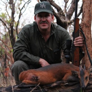 Red Flanked Duiker hunt with CAWA in CAR