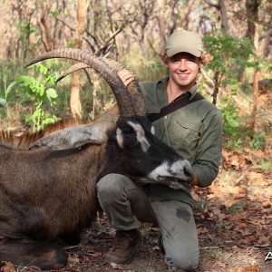 Roan Antelope hunt with CAWA in CAR