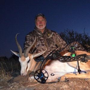 Springbok hunt with Wintershoek Johnny Vivier Safaris